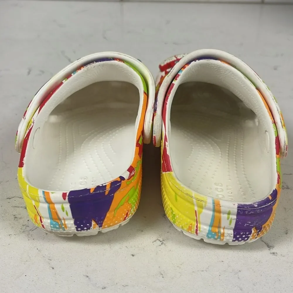 Crocs x Trix Cereal Collab Kids Size 11 Fruity Classic Clog